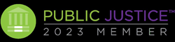2023 Public Justice Member Logo