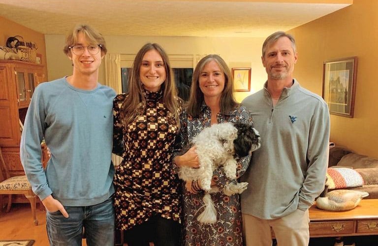 Thomas Peyton and his family